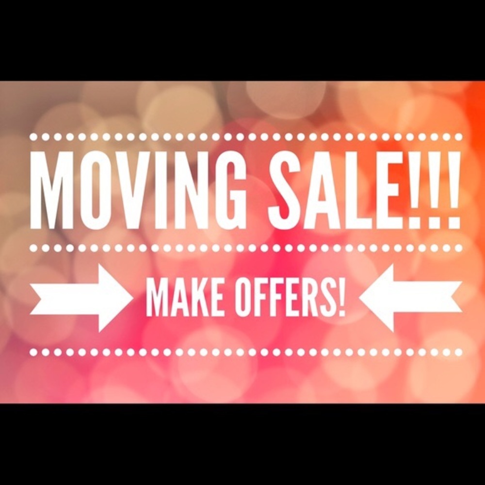 MOVING SALE. TAKING ALL OFFERS